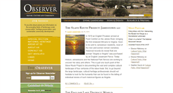 Desktop Screenshot of livinglandscapeobserver.net