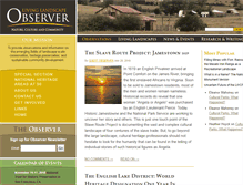 Tablet Screenshot of livinglandscapeobserver.net